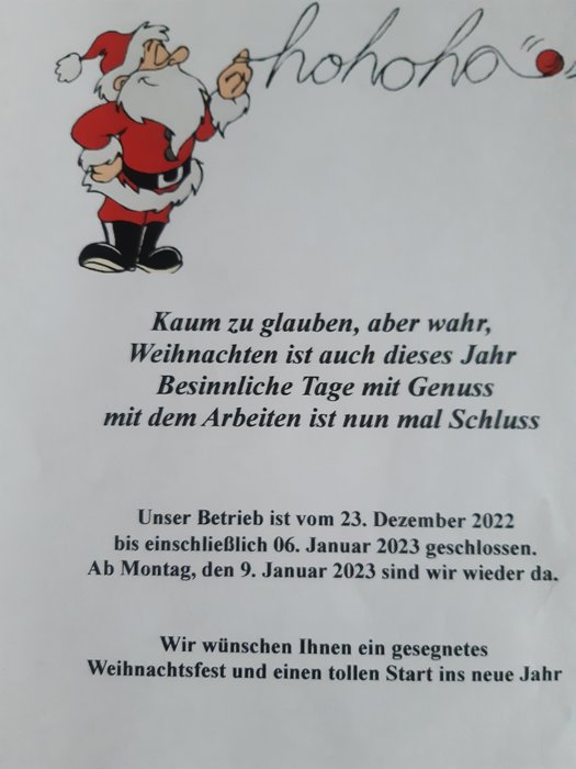 Weihnachten / Sylvester 2022